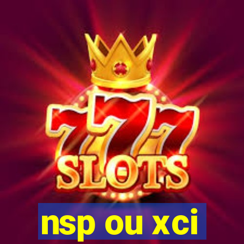 nsp ou xci